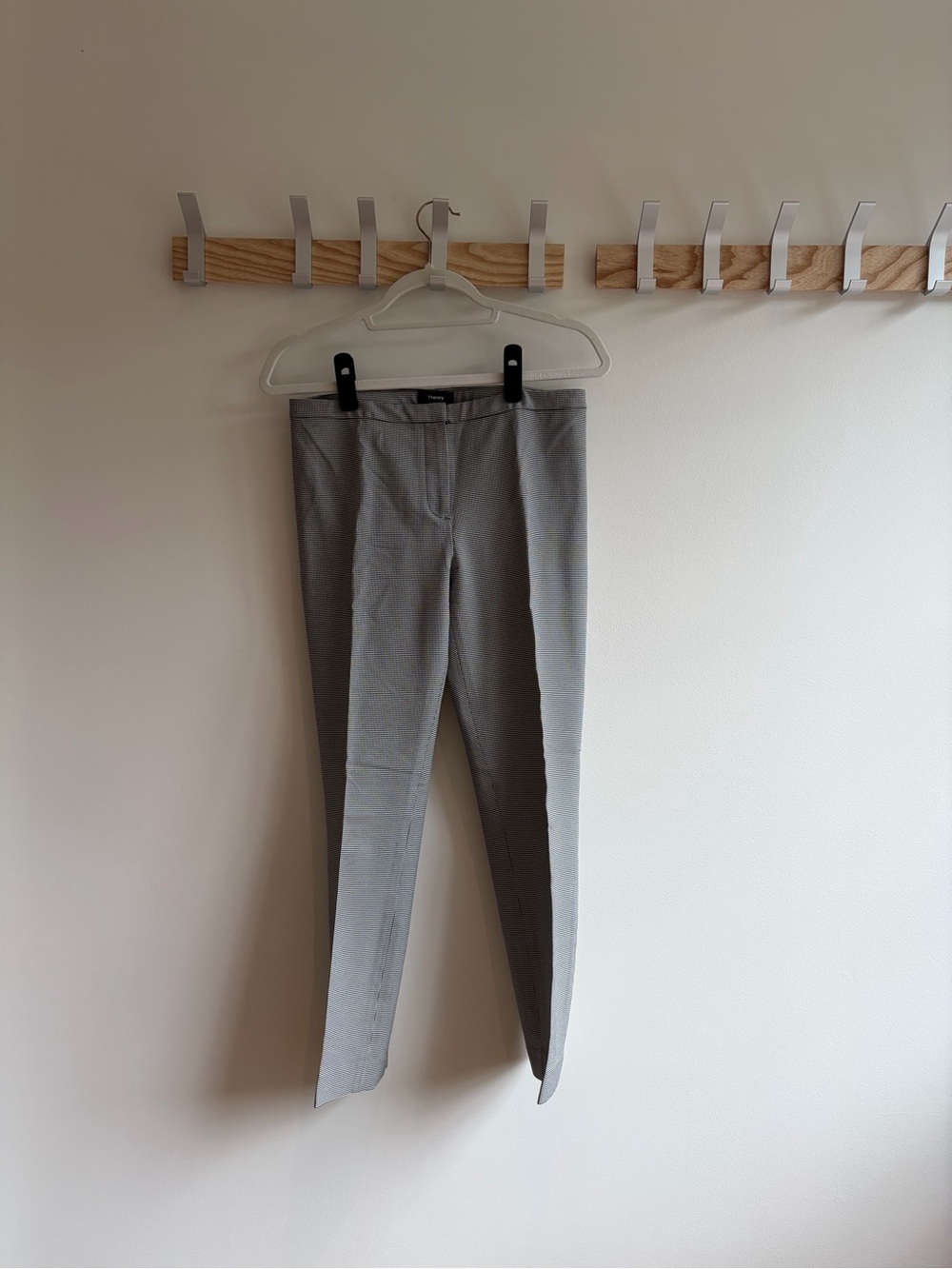Theory Gray Slim Dress Trousers